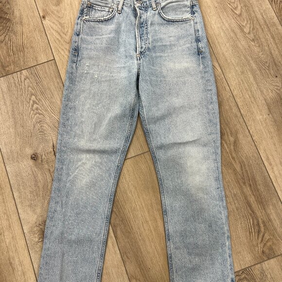 COH Citizens of Humanity Charlotte Premium Vintage High Rise Straight Jeans 24 - Picture 1 of 7